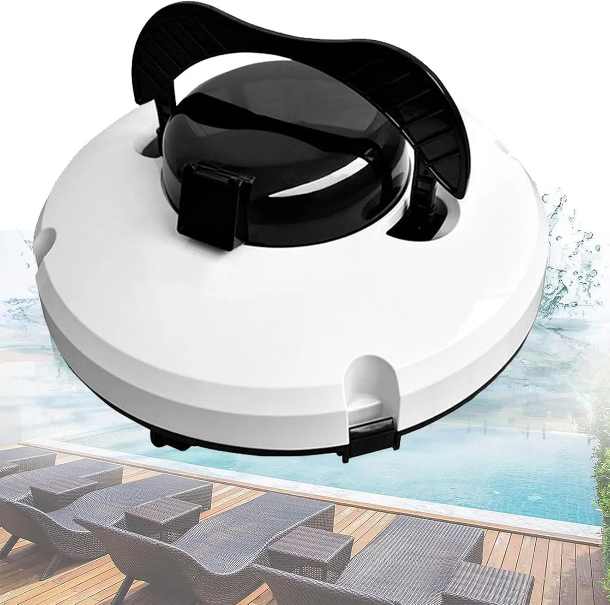 RayGenius, 28 w / 30 w Ipx8 Dual- Silnik, Czyściciel, Robot, Robot czyszczący basen, 28 W, 30 W, IP65, Bezprzewodowy 28 w/30 w