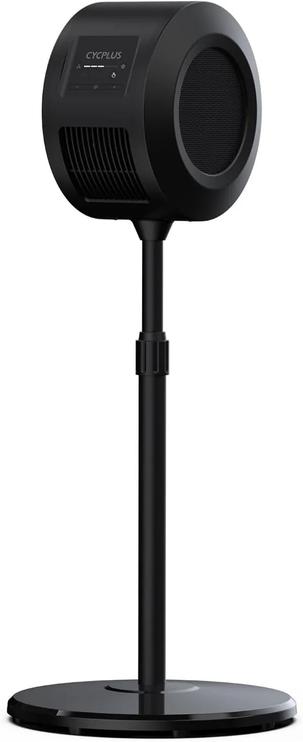 CYCPLUS, Wentylator, Bluetooth / ANT +, Zdalne sterowanie i aplikacja, tłumik, 5 prędkości, silnik BLDC