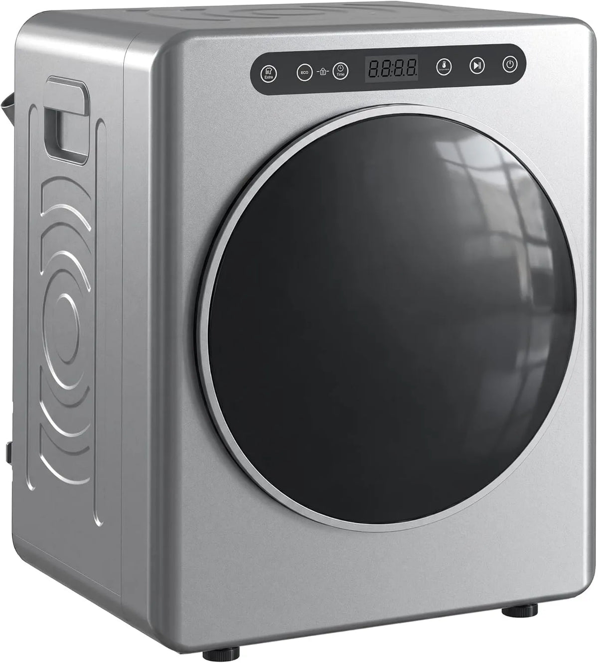 HOMCOM, Suszarka, 1000 W, 3 kg, licznik czasu, kemping, stal nierdzewna, kemping- Cars, for Apartment, Ładunek czołowy, Dom