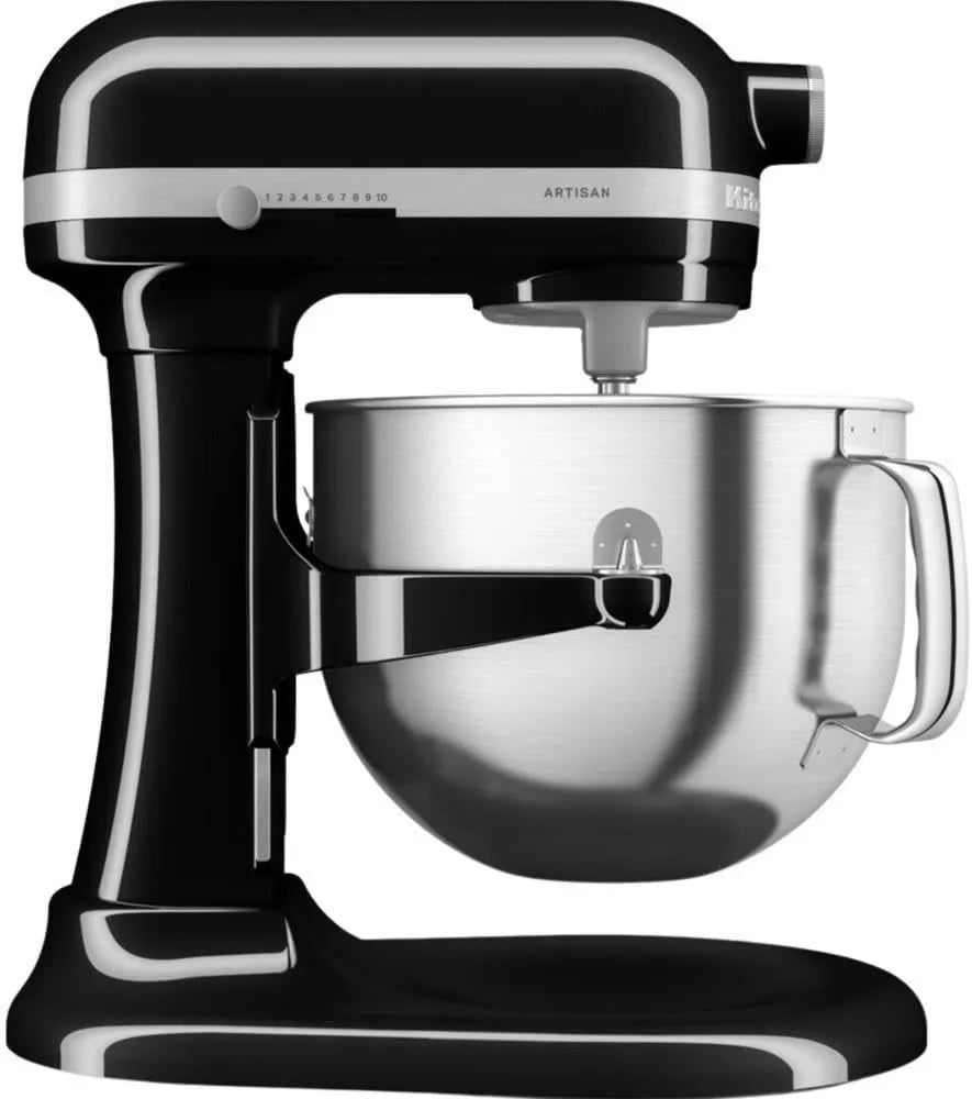 KitchenAid mikser planetarny, robot kuchenny, 6.6 l, czarna, maszyna do gotowania, Robot kuchenny 6.6 l Onyx czarny