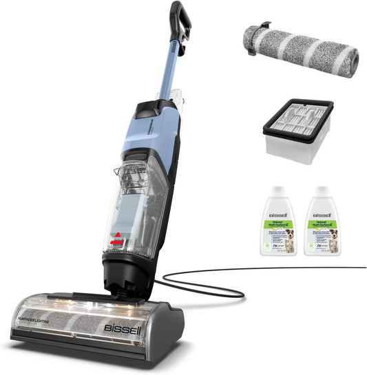 Bissell 4159N odkurzacz, CrossWave EdgeFind, odkurzacz do pracy na mokro i sucho, skuteczne czyszczenie po zwierzętach, odkurzacz myjący