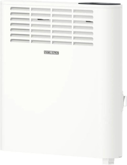 Stiebel Eltron, Grzejnik elektryczny, CNS 750, zegar, wyświetlacz LCD, biały, zamontowany na ścianie oraz LCD, 205854, 0, 75 kW