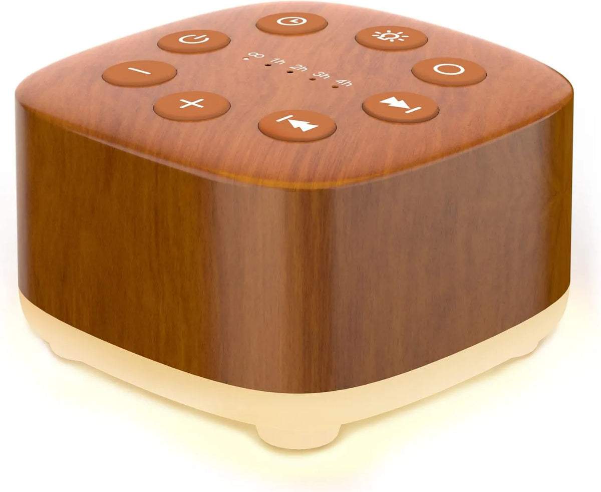 Meditation, Hałas, dźwięk, przenośny, zegar, USB, biały, do podróży