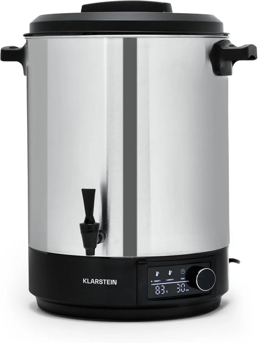 KLARSTEIN, Distributor, 40 l, 2500 W, stal nierdzewna, drewno, Kuchnia