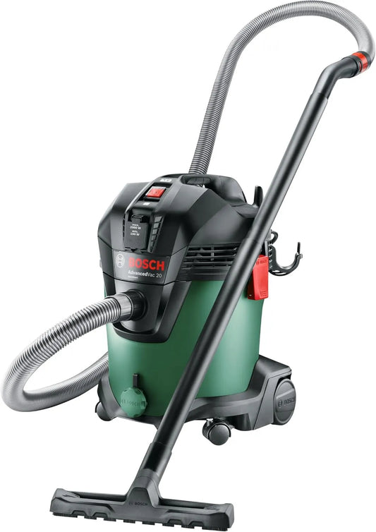 Bosch odkurzacz, 1200 W, Odkurzacz do pracy na sucho i mokro AdvancedVac 20, pojemność zbiornika 20 l