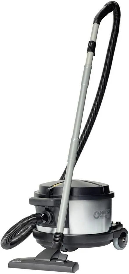 Nilfisk VP930 odkurzacz, 760 W, filtr HEPA, Odkurzacz przemysłowy HEPA BASIC EU, pojemność worka filtrującego 15 l, ilość powietrza 33 l/s