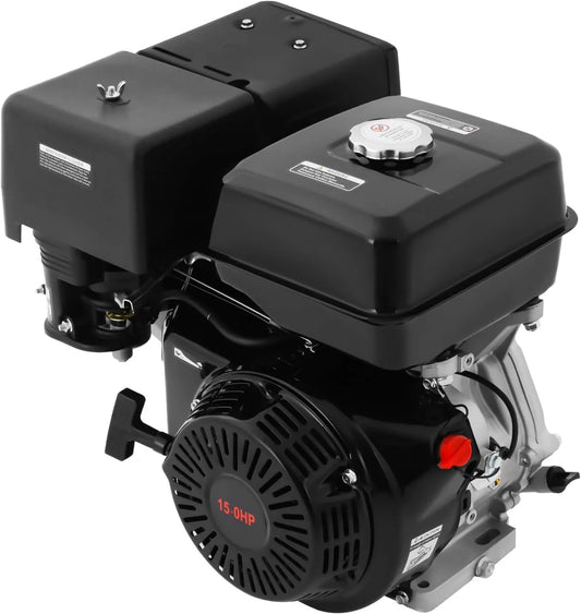 Silnik spalinowy, 8800 W, 9700 W, 6,5 l, Silnik benzynowy 15 KM, silnik gazowy, uniwersalny silnik 8800 W, silnik stojący, silnik kartowy
