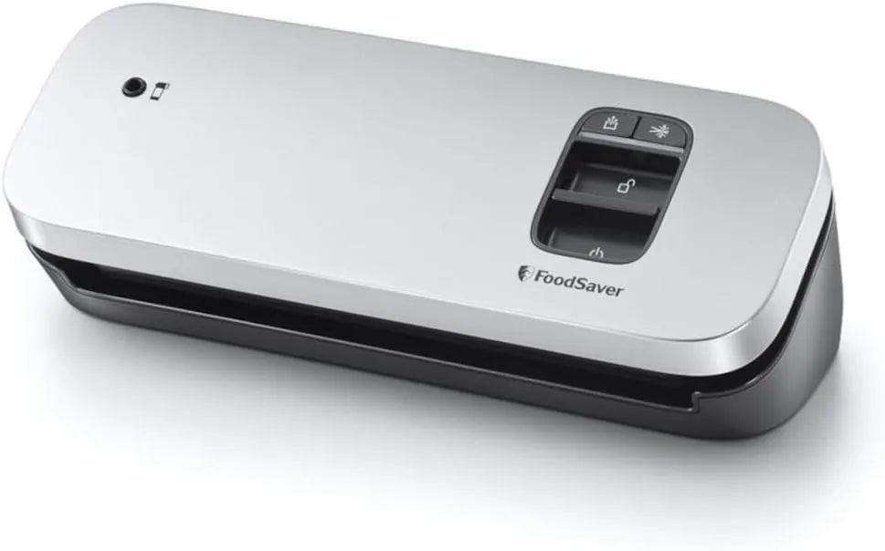 FoodSaver pakowarka próżniowa, Akcesoria do VS1190X, czarny, 1 mały rolka i 5 worków Pod pustym małym rozmiarem