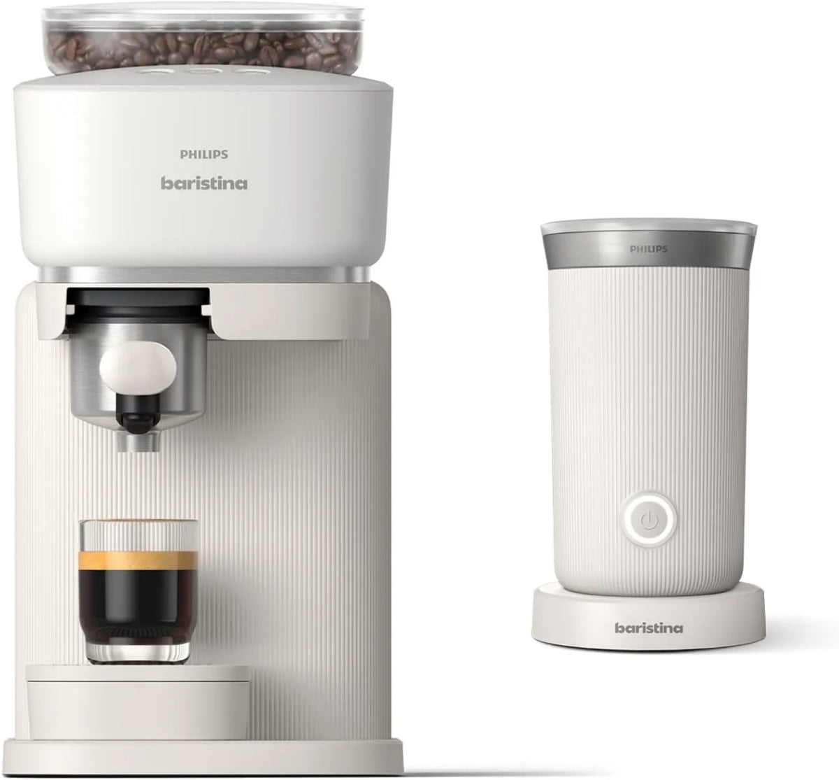 PHILIPS, BAR303 / 00 Mech mleczny, emulgator mleka, płyta IPS, biały, ciśnienie 16 barów, maszyna do ekspresu Baristina BAR303/00