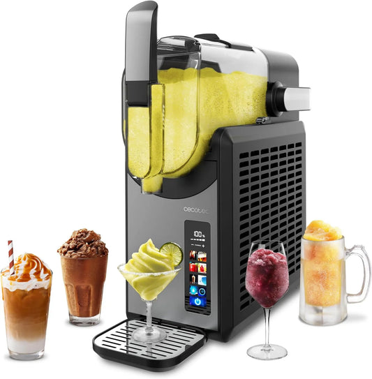 Cecotec, Maszyna do granitów, adaptowalne, 2, 6 l, dotykowe, 6 tryby, drewno