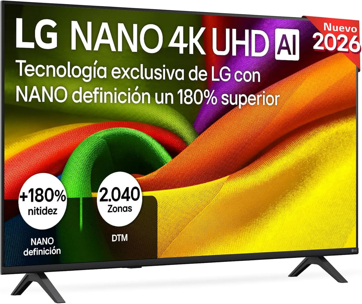 LG telewizor, NU85 Smart TV, 50 cali, TV, 4K UHD, 2026, 50 'LED UHD 4K - 50NU850B6LA, TV Nano NU85