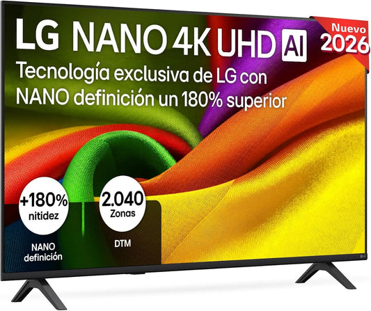 LG telewizor, NU85 Smart TV, 50 cali, TV, 4K UHD, 2026, 50 'LED UHD 4K - 50NU850B6LA, TV Nano NU85