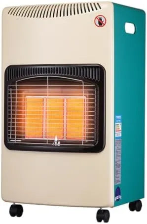 Generic, Elektryczna grzejniarka, przenośna, zewnętrzna, poruszająca się koła, 4.2 kW