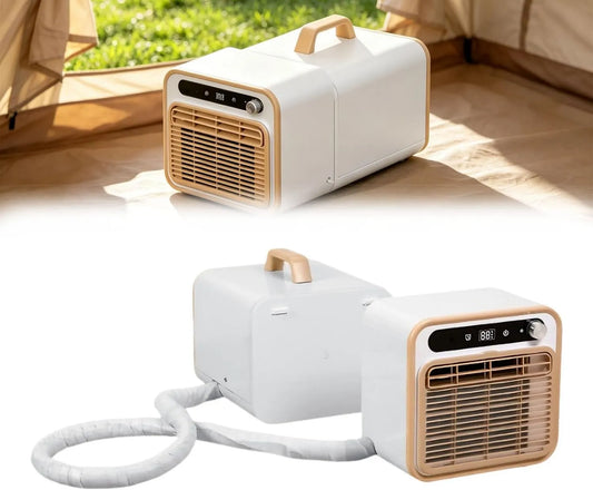 ALSUP, Klimatyzator 1 m / 1, 5m / 2m, 40 dB, przenośny, dotykowy, tłumik, Mini Ciche chłodzenie 40 dB z opcjonalnymi rurami, Tactical Remote sterowanie Home 1m/1.5m/2m