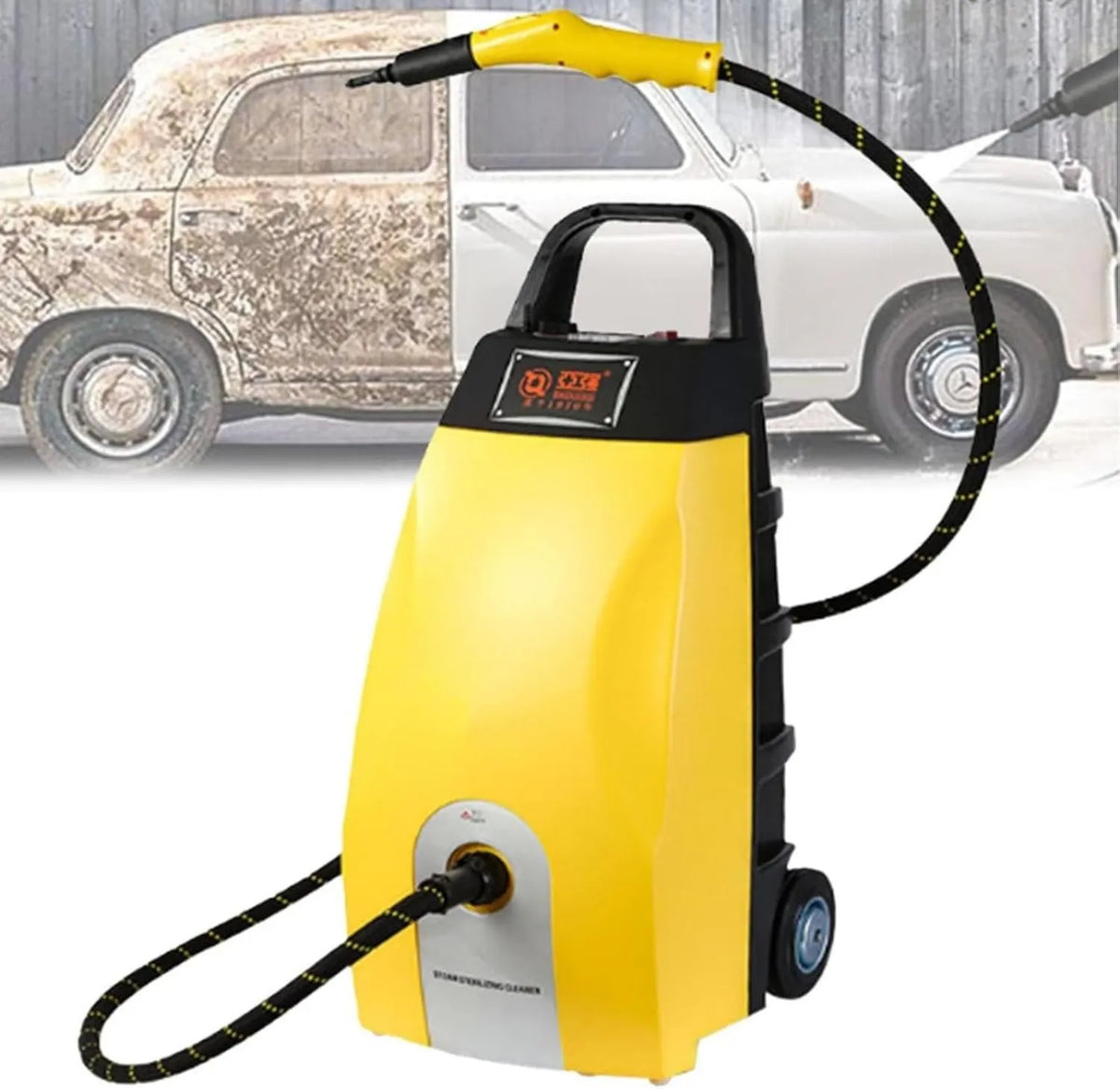 Cashwise, Okap próżniowy, 3, 5 l, okap kuchenny, para wodna, czyszczenie parowe Wysoka temperatura Wielofunkcyjna, ciągły przepływ pary