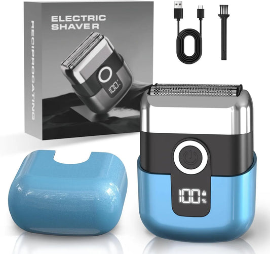 LYRSLF, IPX7 brzytwa, IP65, USB, bezprzewodowy, aluminium, dla mężczyzn: mini żyletka elektryczna