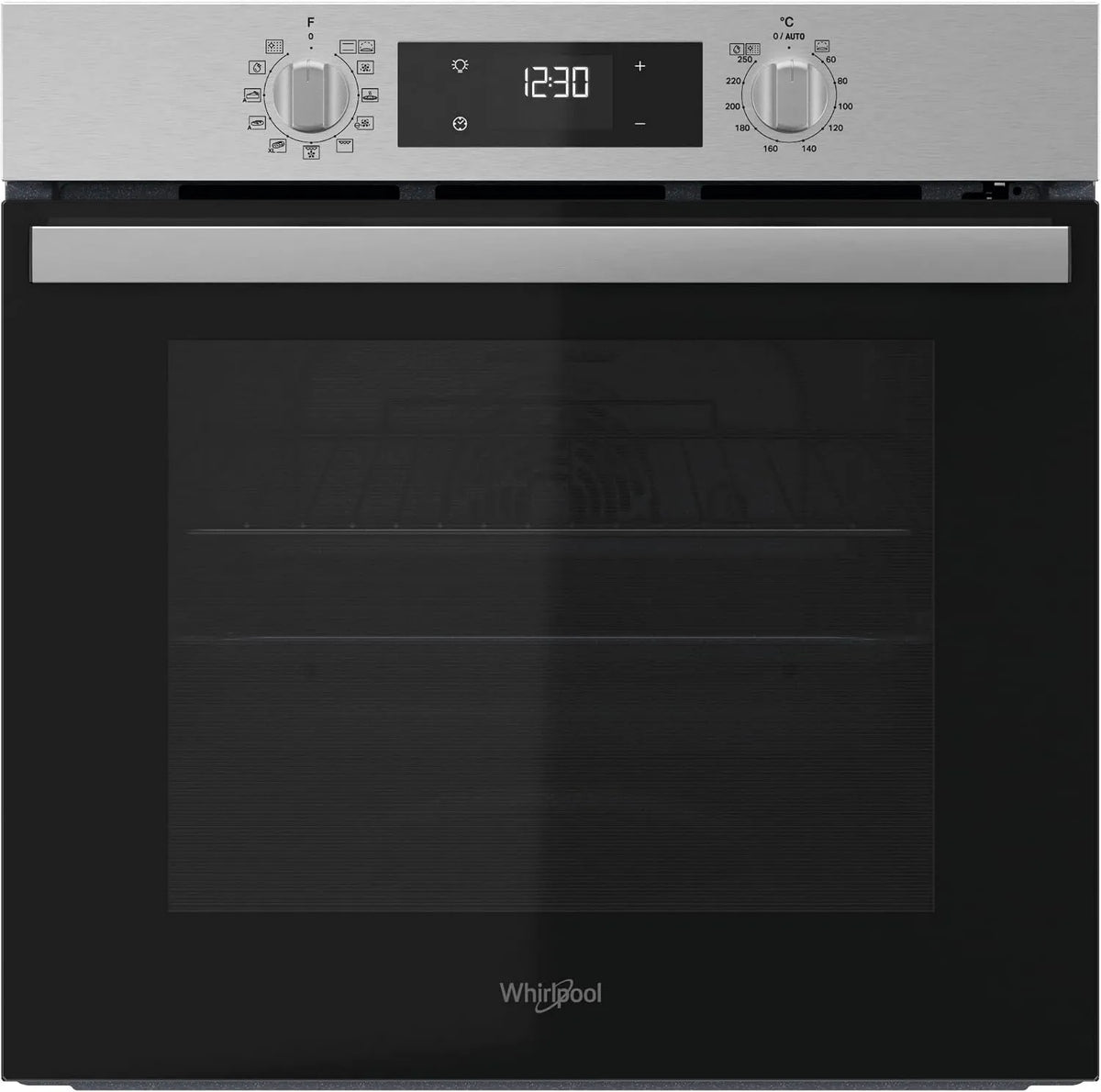 Whirlpool OMR58RR0X piekarnik elektryczny, 55,1 cm, 59,5 x 59,5 x 55,1 cm, stal nierdzewna, wielofunkcyjny piekarnik do zabudowy, klasa A+. Cook 3