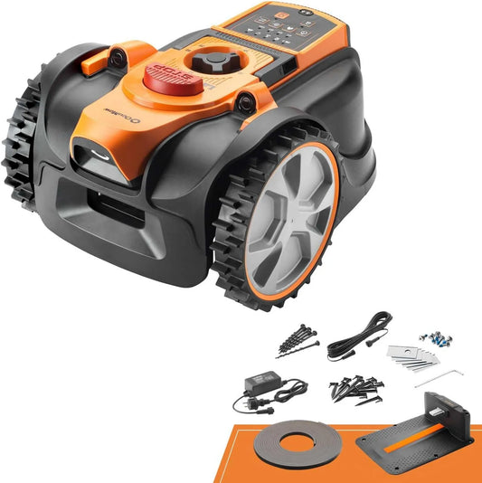 Kosiarka, 300 m², praca automatyczna, Lawnmaster OcuMow16 kosiarka automatyczna, bez kabla ograniczającego, inteligentne unikanie przeszkód