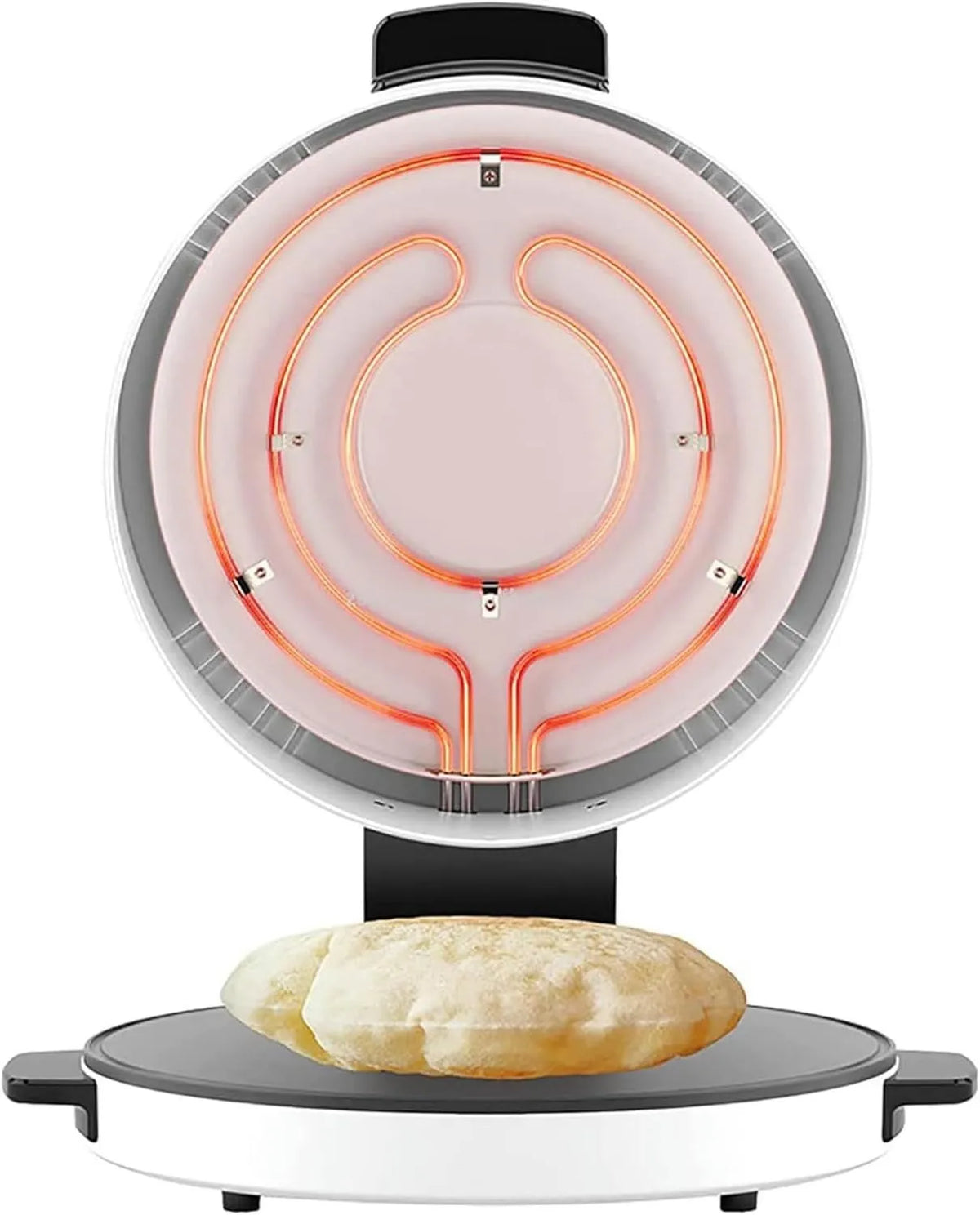 Piec do pizzy, 2000 W, powłoka nieprzywierająca, pieczenie pizzy z regulacją temperatury