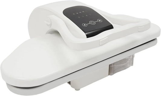 Duoruameng, Prasa, 66 cm, 2200 W, 5 programów, dotyk, para, profesjonalny, biały, do koszul