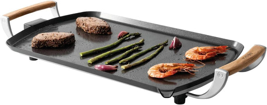 BOSKA, Plancha, Stół, Grill, 35x56 cm, plener, termostat, kemping, czarny