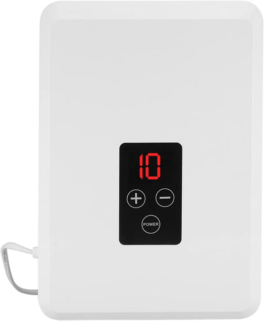 Xcello oczyszczacz powietrza, Czyszczarka, Przenośne, Białe, ABS do domu Kuchnia Owoce i warzywa, Przenośny generator ozonu, UE-biały