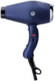 PIÙ GAMMA + ITALIA suszarka do włosów, W 1850 Generator, grill, profesjonalny, cichy, niebieski