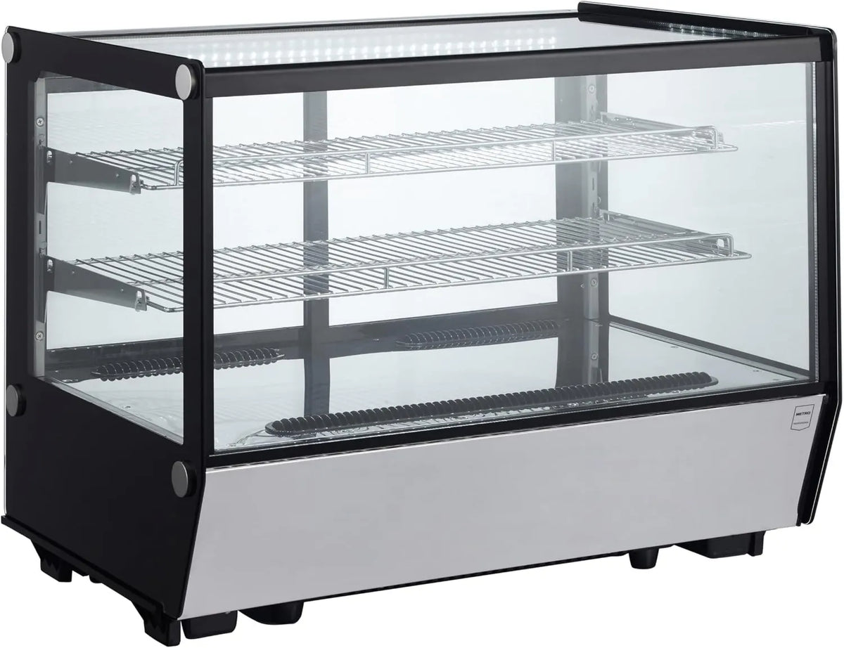 METRO Professional, METRO profesjonalny Szkło chłodnicze GCV1160R, 88 x 56, 8 x 68, 6 cm, 160 l, stal nierdzewna, plastik, szkło, 2 regulowane klocki, wentylowane na zimno