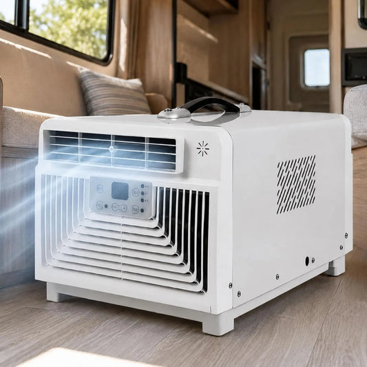 smafoseedding klimatyzator przenośny, Klimatyzator, przenośny, kemping, 3400 Btu, 4 w 1 chłodzenie, Autoparowanie