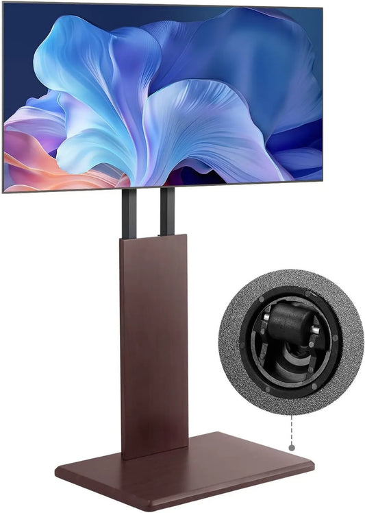 VEVOR, Szafa TV, 600 x 400 mm, koła ruchome, dekoracja salonu, do 45 kg, do 812 ekranów, Wózek TV mobilnej z wieloskanowaniem