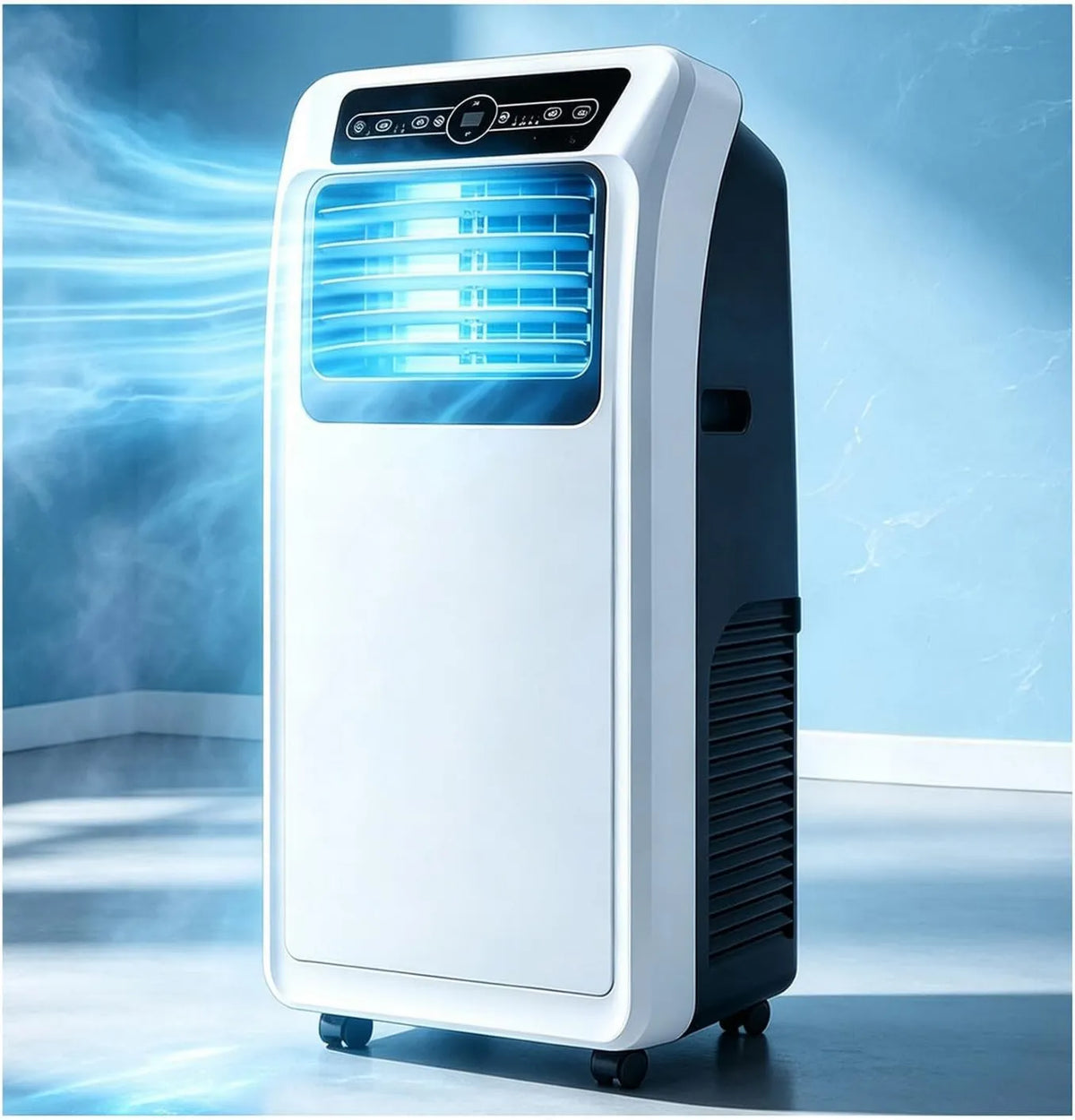 LXXSHOPDS klimatyzator przenośny, Klimatyzator, Przenośne, Ciche, Odnawianie i Wentylacja, Klimatyzator 12 000 BTU Z trybami chłodzenia